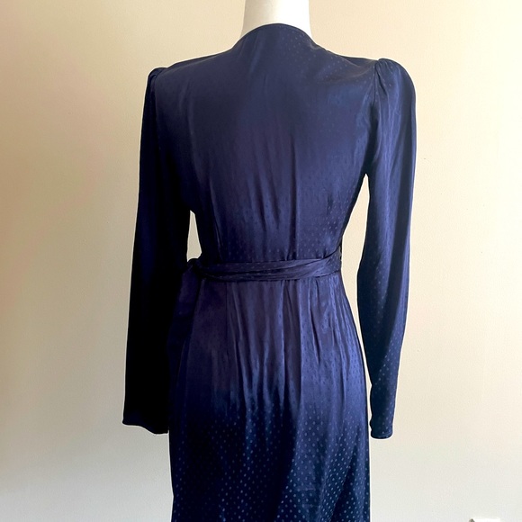 Aritzia Wilfred Navy Dress - Picture 3 of 4